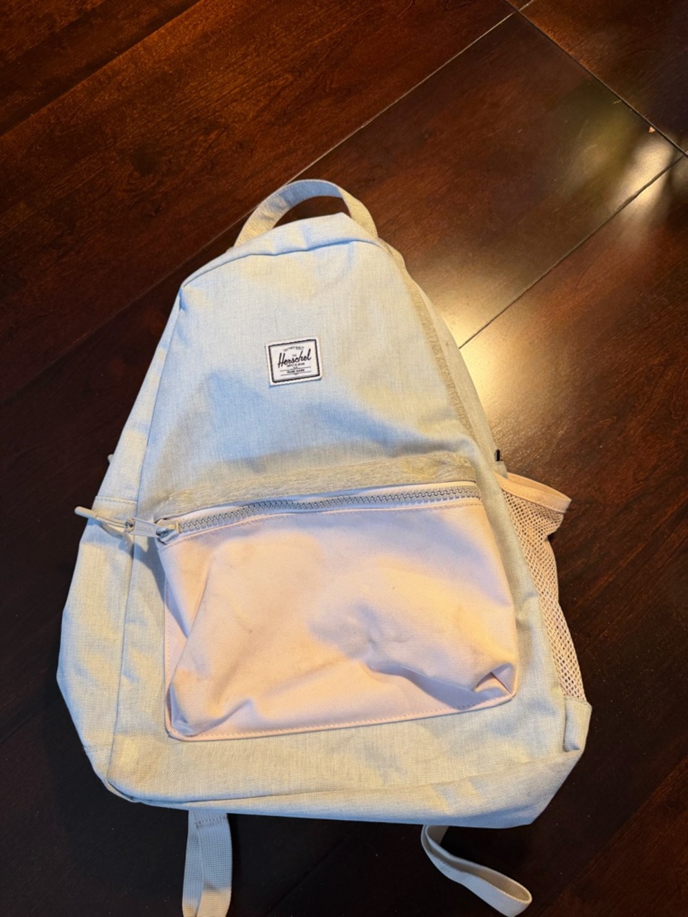 Herschel Supply Company Light blue and pink Canvas Backpack